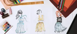 Curso de Diseño Textil e indumentaria: figurín de modas